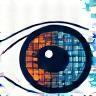 Icon representing computer vision.