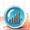 Icon representing predictive analytics.